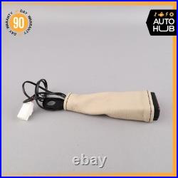08-19 Maserati GranTurismo M145 Front Left or Right Seat Belt Buckle Beige OEM