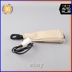 08-19 Maserati GranTurismo M145 Front Left or Right Seat Belt Buckle Beige OEM
