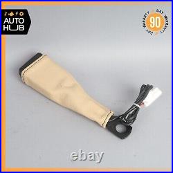 08-19 Maserati GranTurismo M145 Front Left or Right Seat Belt Buckle Beige OEM