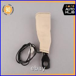 08-19 Maserati GranTurismo M145 Front Left or Right Seat Belt Buckle Beige OEM