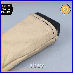08-19 Maserati GranTurismo M145 Front Left or Right Seat Belt Buckle Beige OEM
