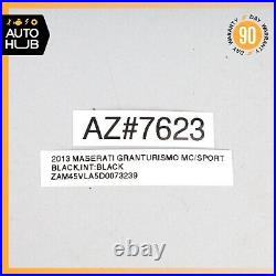 08-19 Maserati GranTurismo M145 Front Left or Right Seat Belt Buckle Black OEM 08-19 Maserati GranTurismo M145 Front Left or Right Seat Belt Buckle Black OEM