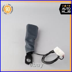 08-19 Maserati GranTurismo M145 Front Left or Right Seat Belt Buckle Blue OEM