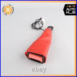 08-19 Maserati GranTurismo M145 Front Left or Right Seat Belt Buckle Red OEM