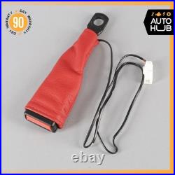 08-19 Maserati GranTurismo M145 Front Left or Right Seat Belt Buckle Red OEM