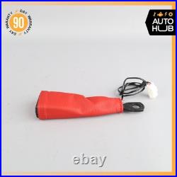 08-19 Maserati GranTurismo M145 Front Left or Right Seat Belt Buckle Red OEM