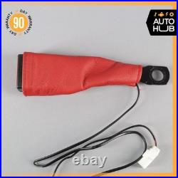 08-19 Maserati GranTurismo M145 Front Left or Right Seat Belt Buckle Red OEM