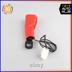 08-19 Maserati GranTurismo M145 Front Left or Right Seat Belt Buckle Red OEM