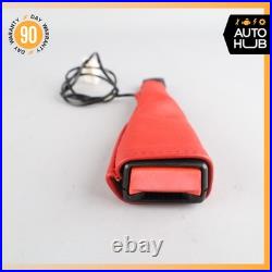 08-19 Maserati GranTurismo M145 Front Left or Right Seat Belt Buckle Red OEM