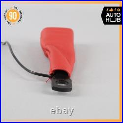 08-19 Maserati GranTurismo M145 Front Left or Right Seat Belt Buckle Red OEM