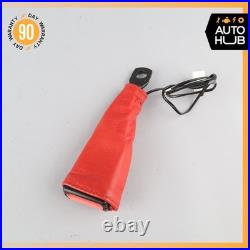 08-19 Maserati GranTurismo M145 Front Left or Right Seat Belt Buckle Red OEM