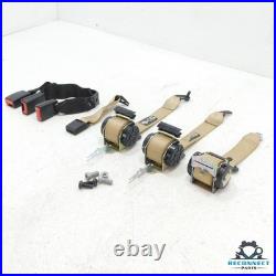 09-11 BMW 328i 335i M3 E90 Rear Seat Belt Buckle Receptacle & Retractor Set OEM