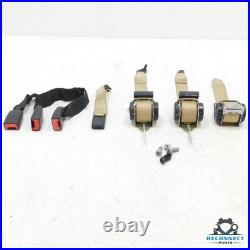 09-11 BMW 328i 335i M3 E90 Rear Seat Belt Buckle Receptacle & Retractor Set OEM