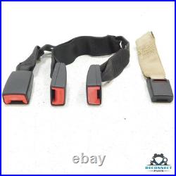 09-11 BMW 328i 335i M3 E90 Rear Seat Belt Buckle Receptacle & Retractor Set OEM
