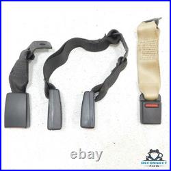 09-11 BMW 328i 335i M3 E90 Rear Seat Belt Buckle Receptacle & Retractor Set OEM