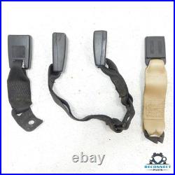 09-11 BMW 328i 335i M3 E90 Rear Seat Belt Buckle Receptacle & Retractor Set OEM