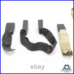 09-11 BMW 328i 335i M3 E90 Rear Seat Belt Buckle Receptacle & Retractor Set OEM