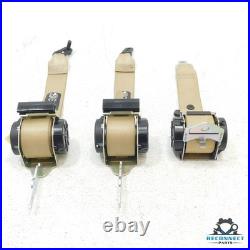 09-11 BMW 328i 335i M3 E90 Rear Seat Belt Buckle Receptacle & Retractor Set OEM