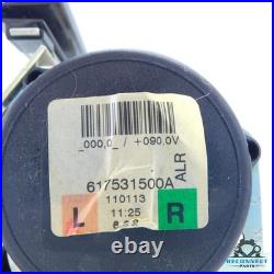 09-11 BMW 328i 335i M3 E90 Rear Seat Belt Buckle Receptacle & Retractor Set OEM