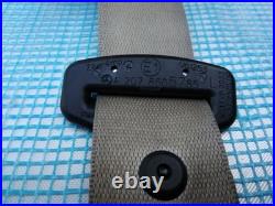 10-17 OEM MERCEDES E C207 COUPE FRONT DRIVER LEFT SIDE SEAT BELT RETRACTOR beige