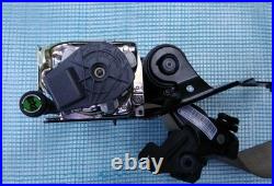 10-17 OEM MERCEDES E C207 COUPE FRONT DRIVER LEFT SIDE SEAT BELT RETRACTOR beige