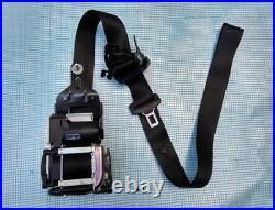 10-17 OEM MERCEDES E C207 COUPE FRONT DRIVER LEFT SIDE SEAT BELT RETRACTOR black