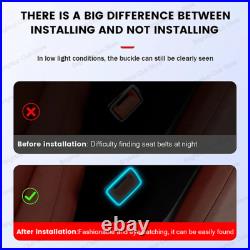 11 Colors Seat Belt Buckle Ambient Light For BMW 2 3 4 5 7 8 Series G20 G30 G05