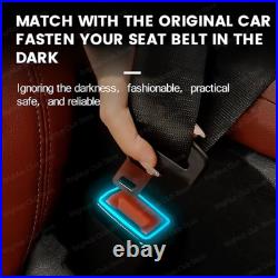11 Colors Seat Belt Buckle Ambient Light For BMW 2 3 4 5 7 8 Series G20 G30 G05