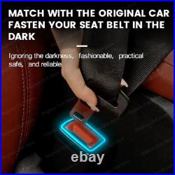 11 Colors Seat Belt Buckle Ambient Light For BMW 2 3 4 5 7 8 Series G20 G30 G05