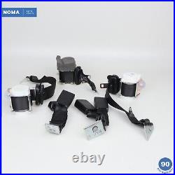 12-15 Jaguar XF XFR X250 Rear Side Seat Belt Retractor Set with Buckle Set PVJ OEM