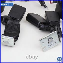 12-15 Jaguar XF XFR X250 Rear Side Seat Belt Retractor Set with Buckle Set PVJ OEM