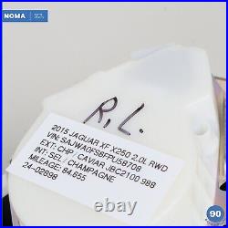 12-15 Jaguar XF XFR X250 Rear Side Seat Belt Retractor Set with Buckle Set PVJ OEM