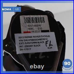 12-19 LR Range Rover Evoque L538 4DR Front Left Side Seatbelt Retractor OEM 12-19 LR Range Rover Evoque L538 4DR Front Left Side Seatbelt Retractor OEM