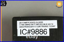 12-20 Mercedes R172 SLK250 SLC300 Front Right Passenger Seat Belt Buckle OEM 38k