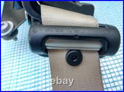 14-19 OEM MERCEDES-BENZ C W205 FRONT DRIVER LEFT SIDE SEAT BELT RETRACTOR beige