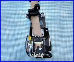 14-19 OEM MERCEDES-BENZ C W205 FRONT DRIVER LEFT SIDE SEAT BELT RETRACTOR beige