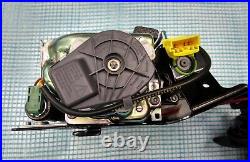 14-19 OEM MERCEDES C W205 FRONT DRIVER LEFT SIDE SEAT BELT RETRACTOR red