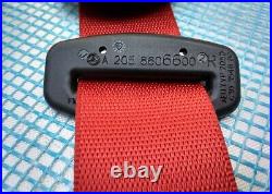 14-19 OEM MERCEDES C W205 GLC W253 FRONT PASSENGER RIGHT SIDE SEAT BELT red