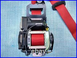 14-19 OEM MERCEDES C W205 GLC W253 FRONT PASSENGER RIGHT SIDE SEAT BELT red