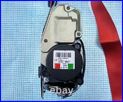 14-19 OEM MERCEDES C W205 GLC W253 FRONT PASSENGER RIGHT SIDE SEAT BELT red