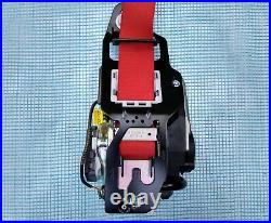 14-19 OEM MERCEDES C W205 GLC W253 FRONT PASSENGER RIGHT SIDE SEAT BELT red