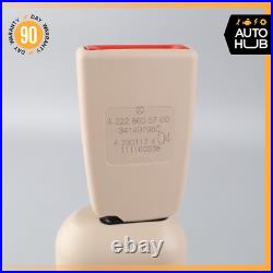 14-20 Mercedes W222 Maybach S600 S550 Rear Left Side Seat Belt Buckle Beige OEM 14-20 Mercedes W222 Maybach S600 S550 Rear Left Side Seat Belt Buckle Beige OEM