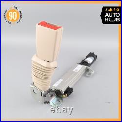 14-20 Mercedes W222 Maybach S600 S550 Rear Right Side Seat Belt Buckle Beige OEM