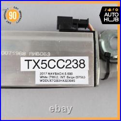 14-20 Mercedes W222 Maybach S600 S550 Rear Right Side Seat Belt Buckle Beige OEM