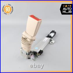 14-20 Mercedes W222 S550 S600 Rear Right Side Seat Belt Buckle Beige OEM