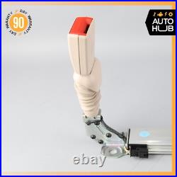 14-20 Mercedes W222 S550 S600 Rear Right Side Seat Belt Buckle Beige OEM