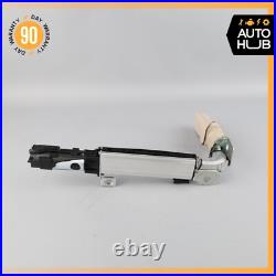 14-20 Mercedes W222 S550 S600 Rear Right Side Seat Belt Buckle Beige OEM