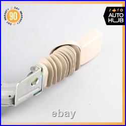 14-20 Mercedes W222 S550 S600 Rear Right Side Seat Belt Buckle Beige OEM