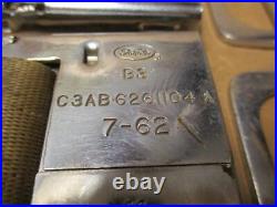 1963 1/2 Galaxie 500 XL R Code Seat Belt Buckles C3AB-6261104-A Rare