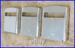 1964 1965 Mustang Fastback Coupe GT Convertible DELUXE SEAT BELT BUCKLE CHROME